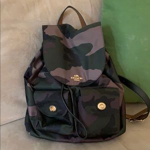 AUTHENTIC COACH Camo Backpack